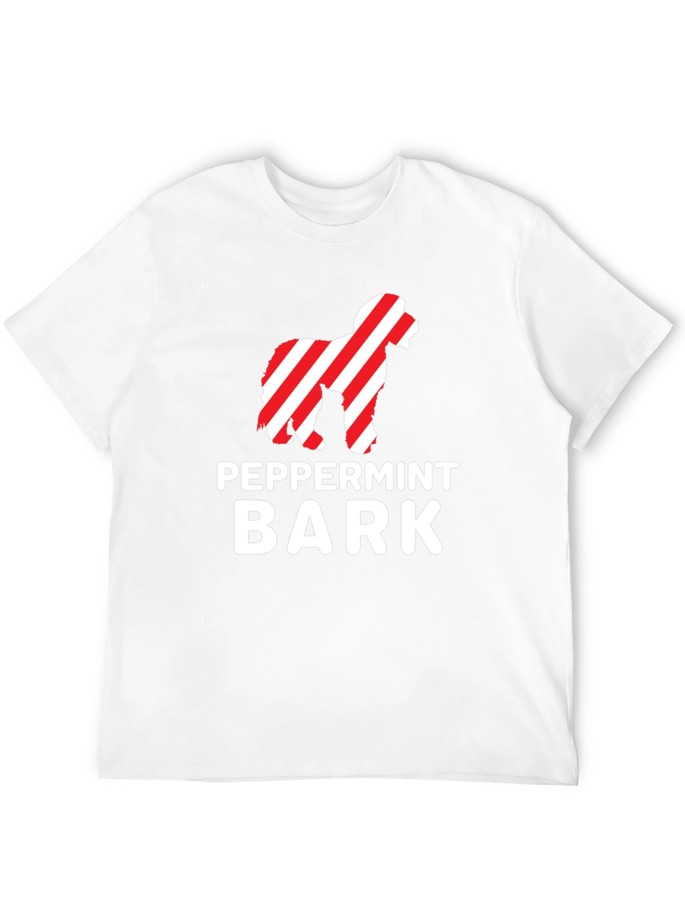 Peppermint Bark Dog Graphic Tee