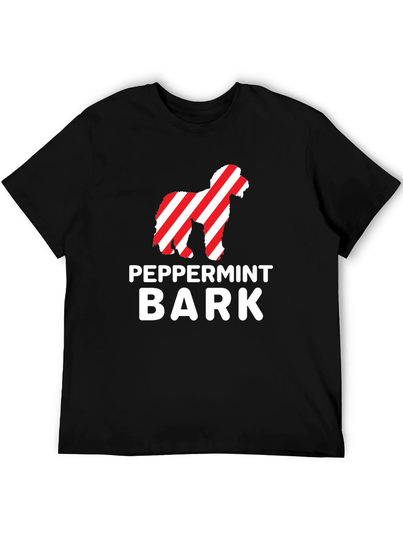 Peppermint Bark Dog Graphic Tee