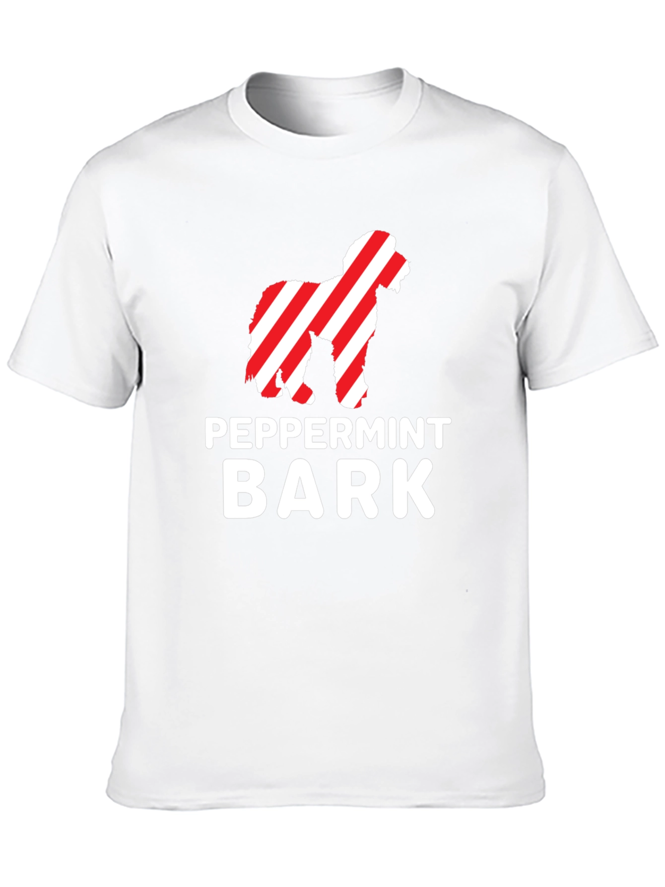 Peppermint Bark Dog Graphic Tee