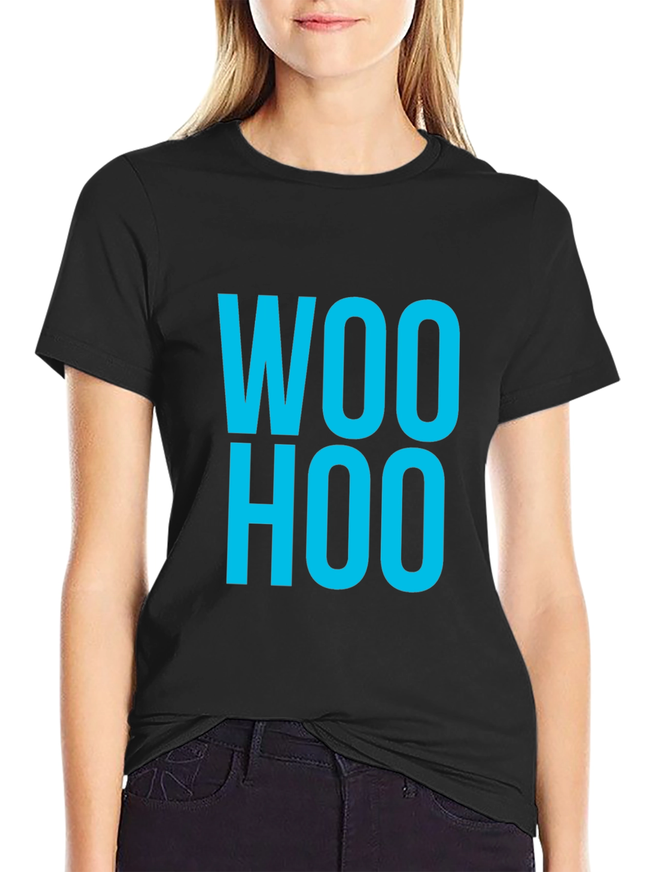 Woo Hoo Graphic Tee - Fun & Casual Style