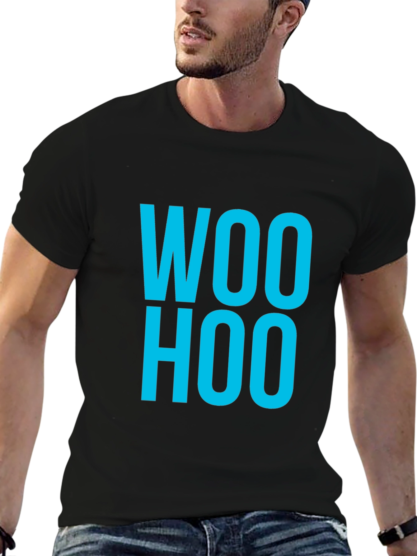 Woo Hoo Graphic Tee - Fun & Casual Style