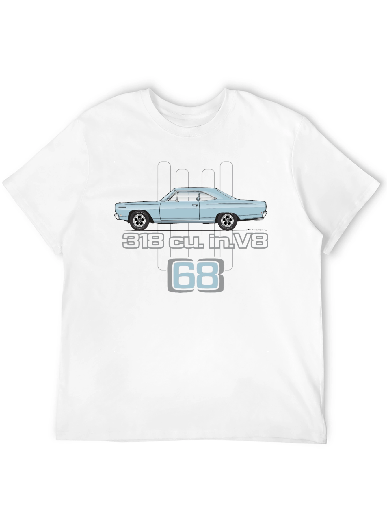 Classic Car T-Shirt - 1968 Vehicle Tee