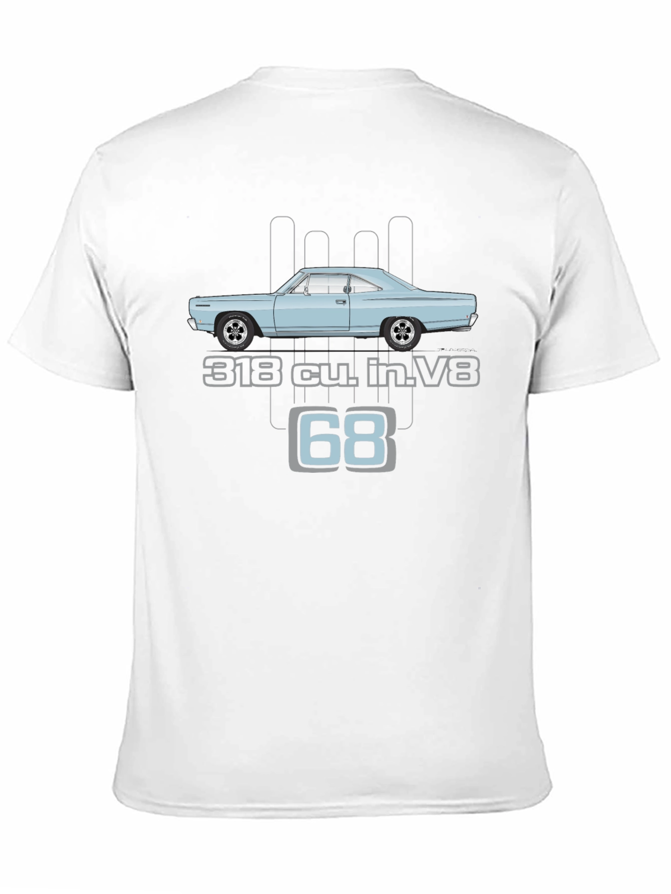 Classic Car T-Shirt - 1968 Vehicle Tee