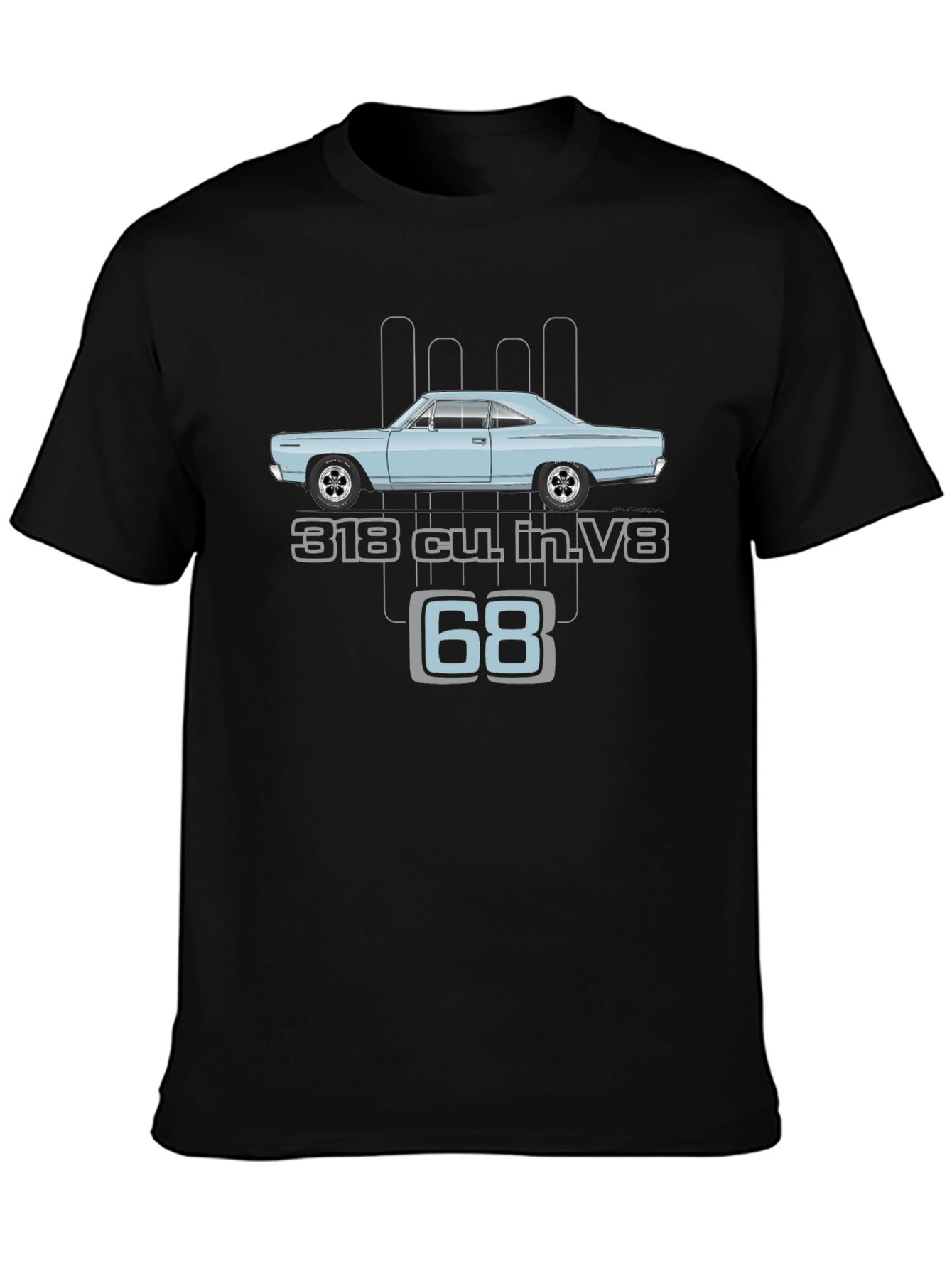 Classic Car T-Shirt - 1968 Vehicle Tee