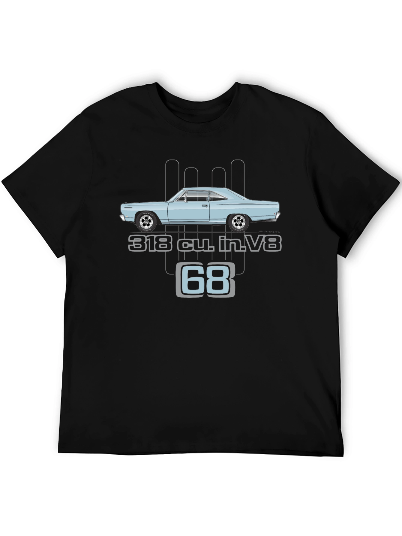 Classic Car T-Shirt - 1968 Vehicle Tee