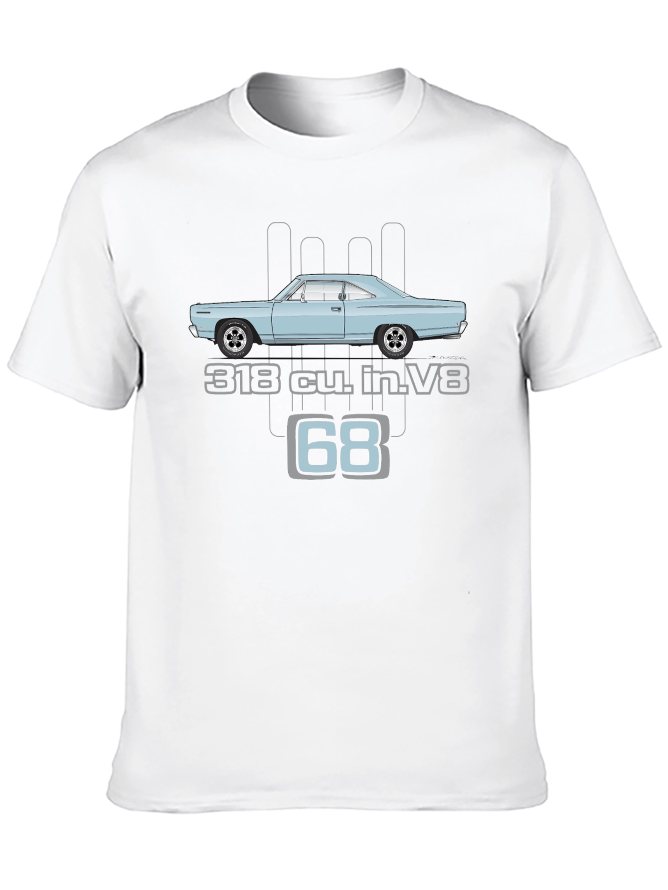 Classic Car T-Shirt - 1968 Vehicle Tee