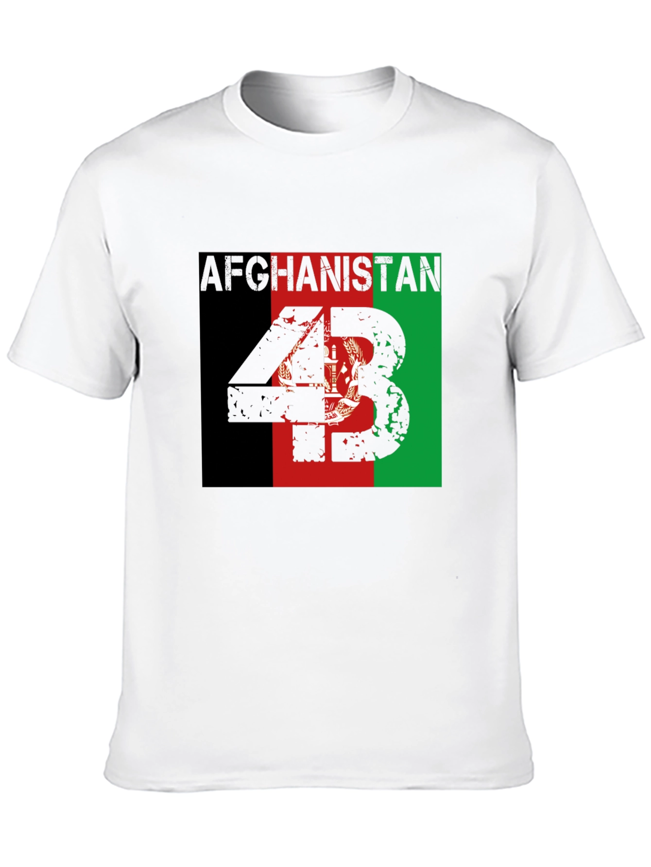 Afghanistan Flag T-Shirt - Patriotic Graphic Tee