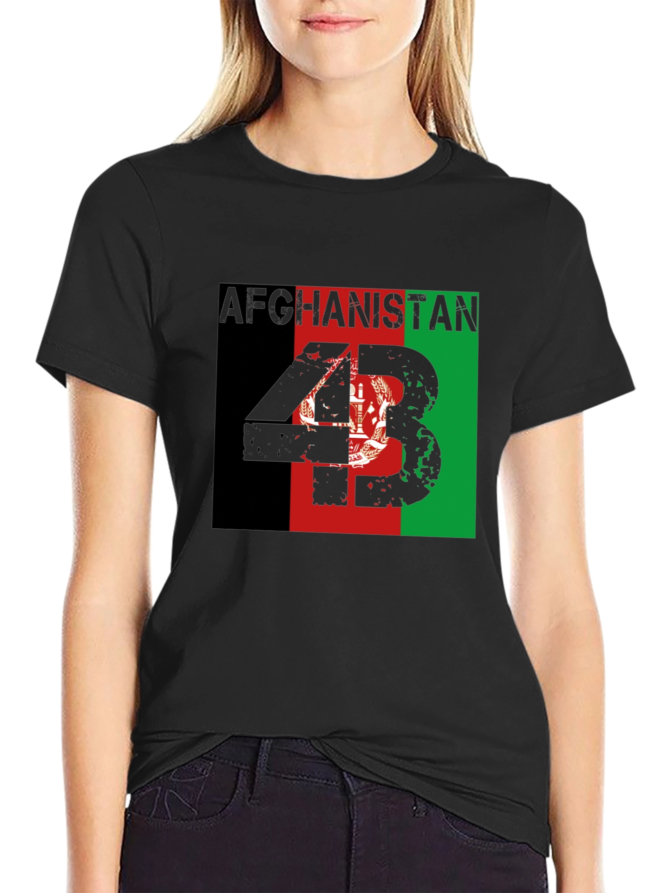 Afghanistan Flag T-Shirt - Patriotic Graphic Tee