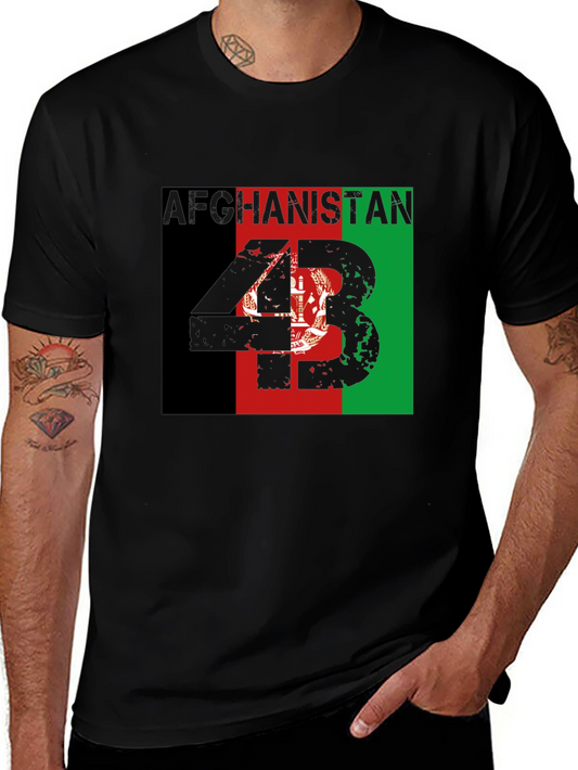 Afghanistan Flag T-Shirt - Patriotic Graphic Tee
