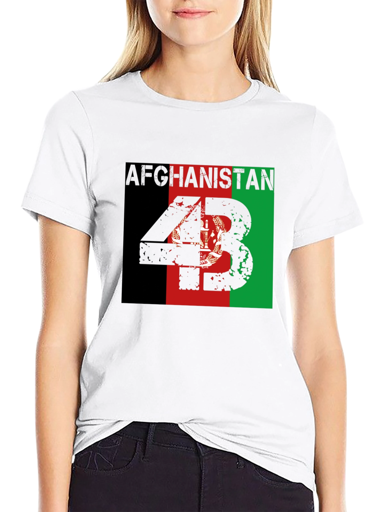 Afghanistan Flag T-Shirt - Patriotic Graphic Tee
