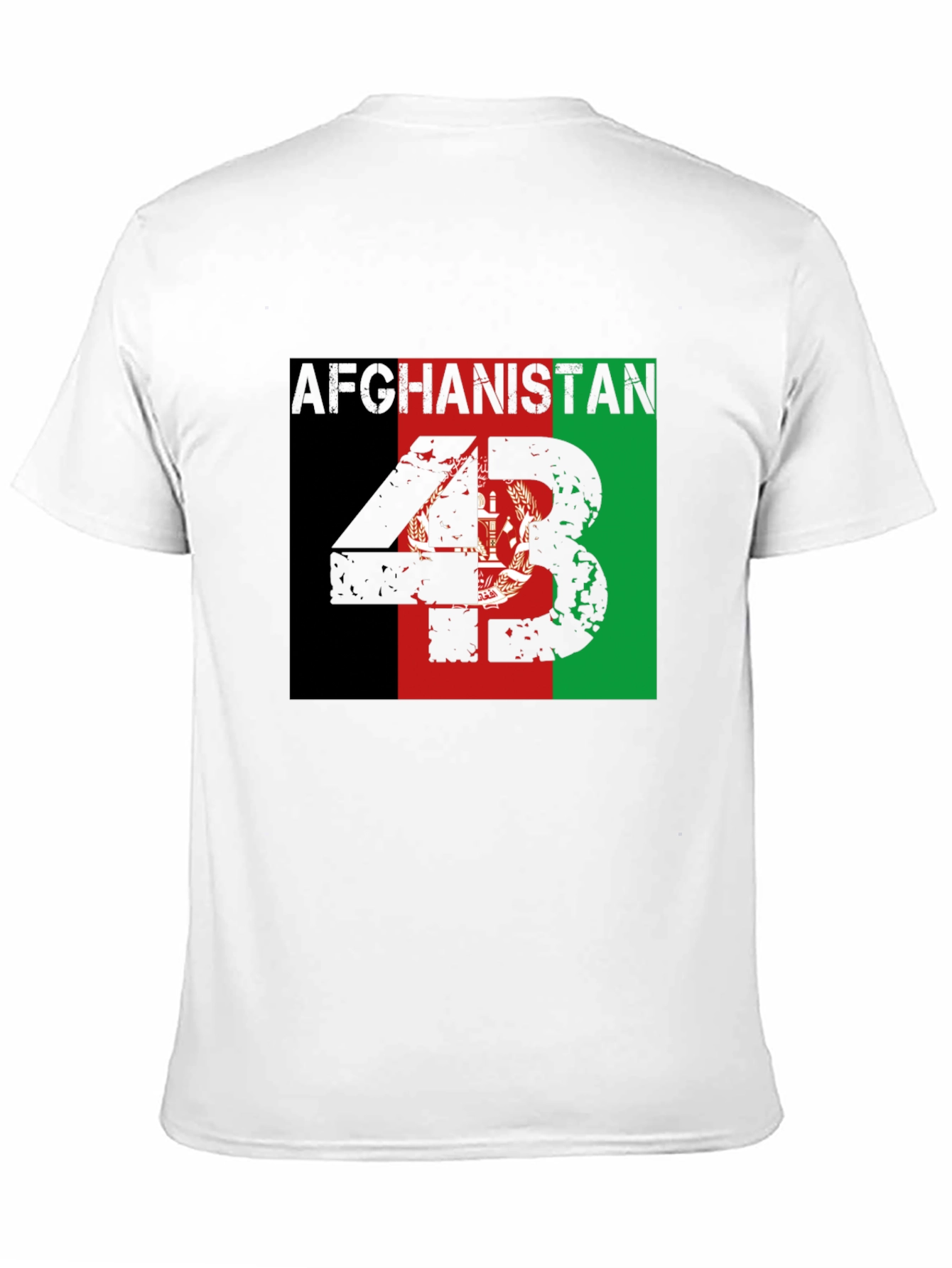 Afghanistan Flag T-Shirt - Patriotic Graphic Tee