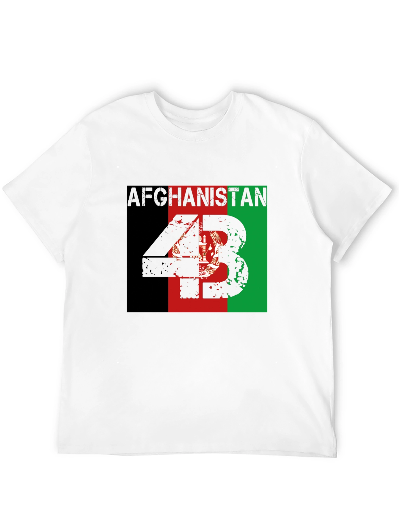 Afghanistan Flag T-Shirt - Patriotic Graphic Tee