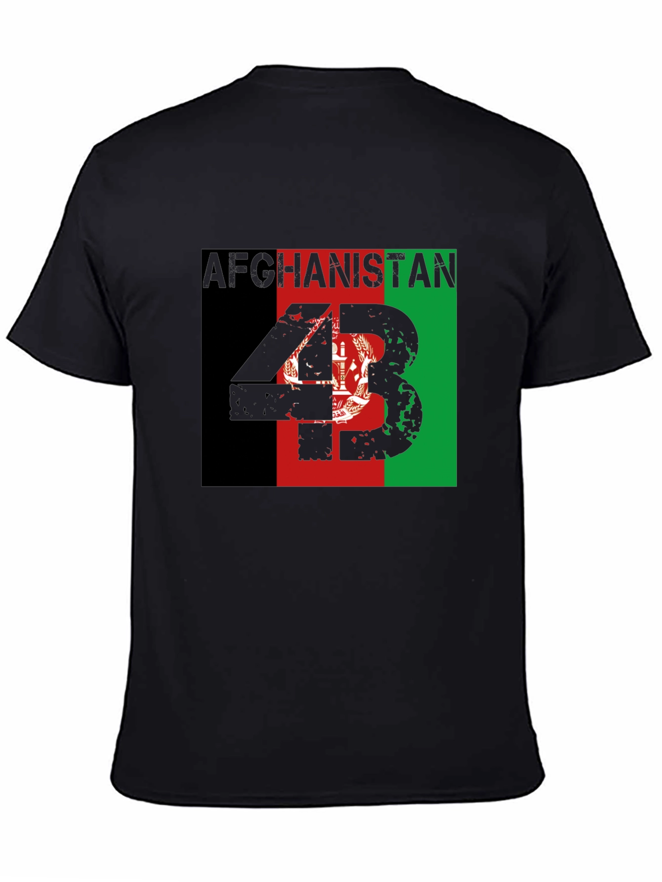 Afghanistan Flag T-Shirt - Patriotic Graphic Tee