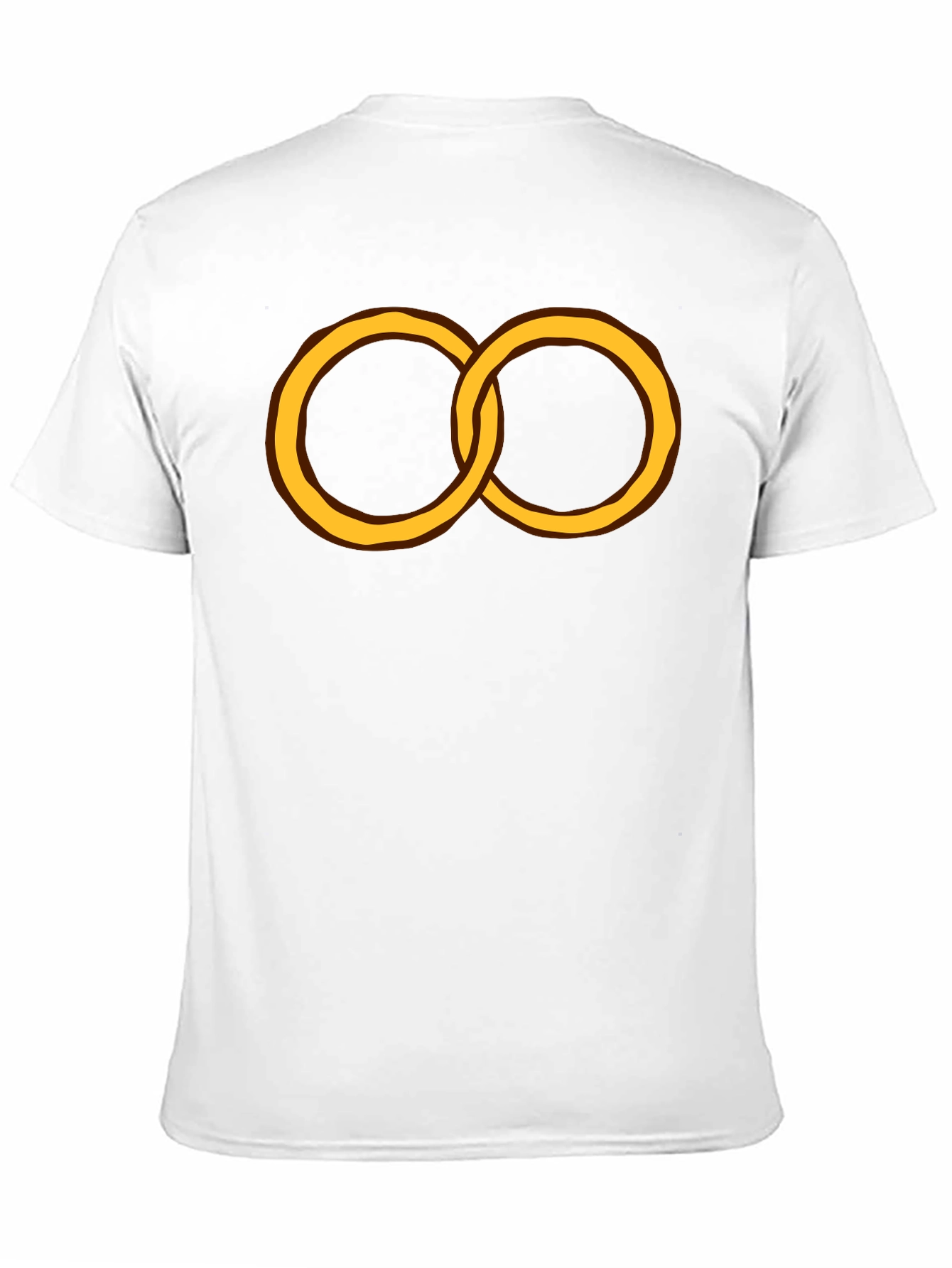 Linked Rings Graphic Black Tee