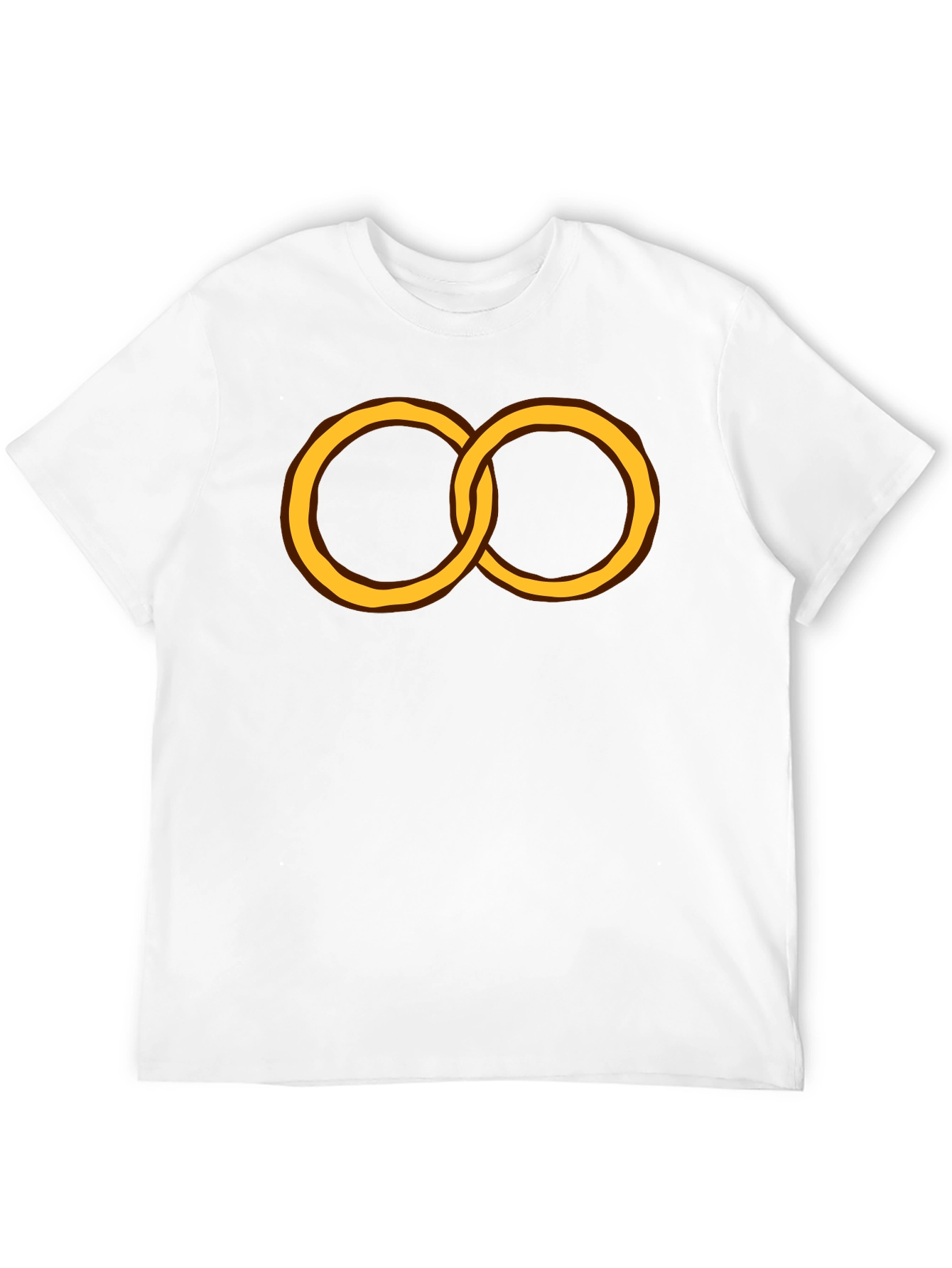 Linked Rings Graphic Black Tee
