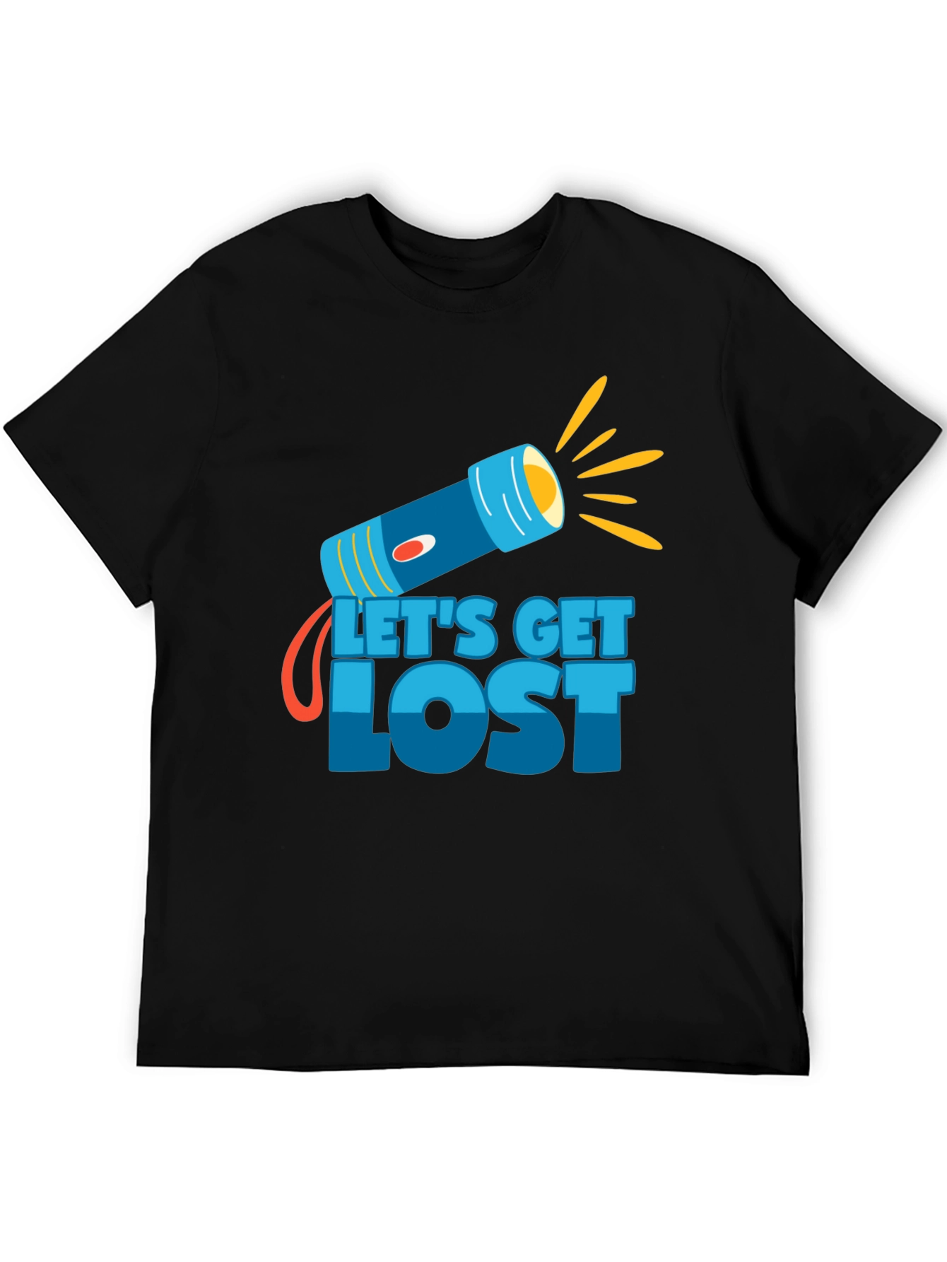 Lets Get Lost Graphic T-Shirt - Adventure Ready