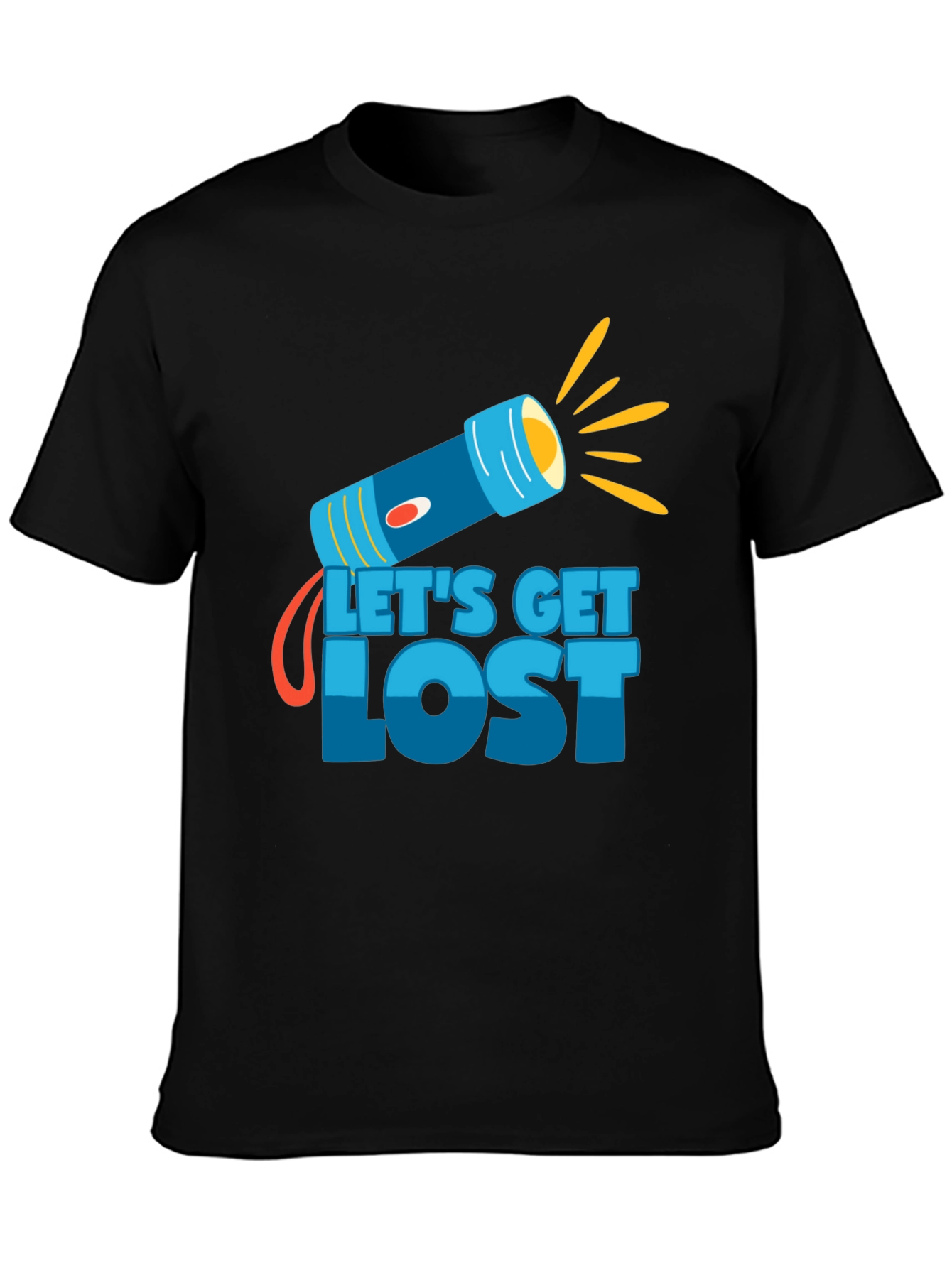 Lets Get Lost Graphic T-Shirt - Adventure Ready