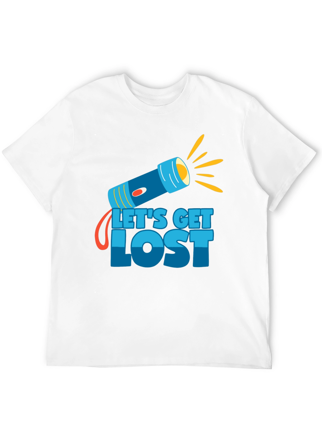 Lets Get Lost Graphic T-Shirt - Adventure Ready