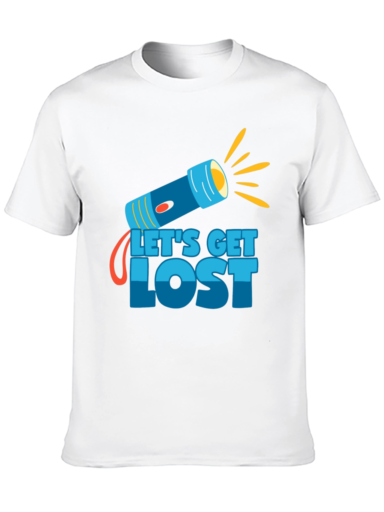 Lets Get Lost Graphic T-Shirt - Adventure Ready