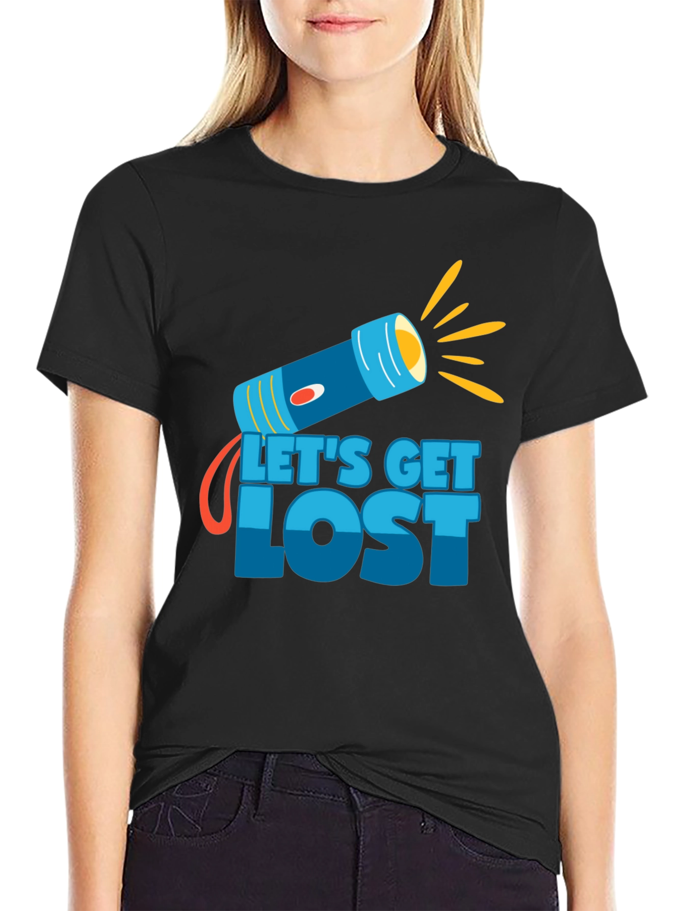 Lets Get Lost Graphic T-Shirt - Adventure Ready