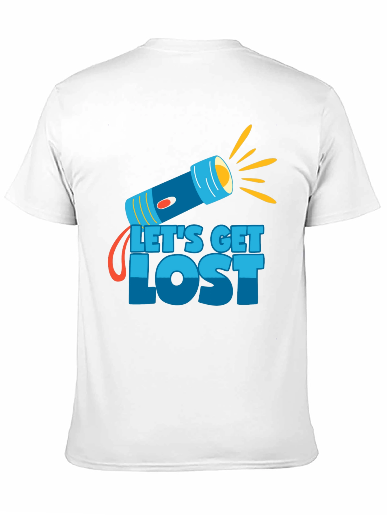 Lets Get Lost Graphic T-Shirt - Adventure Ready