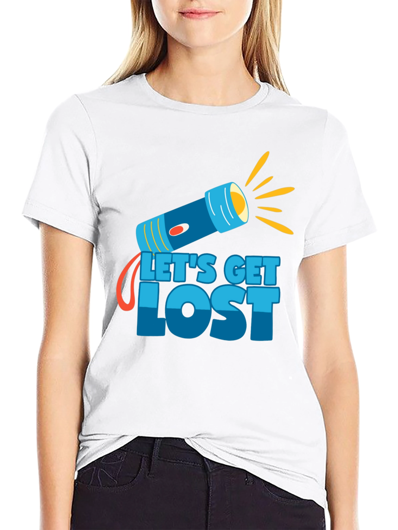 Lets Get Lost Graphic T-Shirt - Adventure Ready
