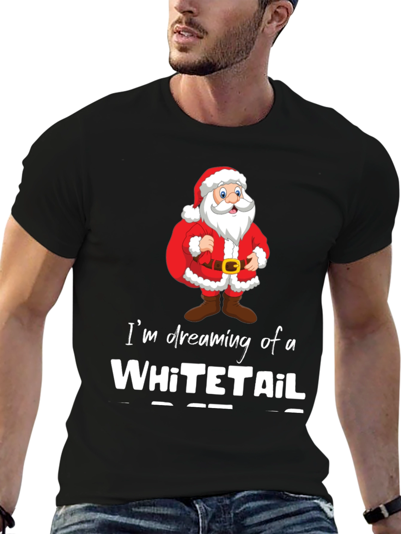 Dreaming of a Whitetail Christmas T-Shirt