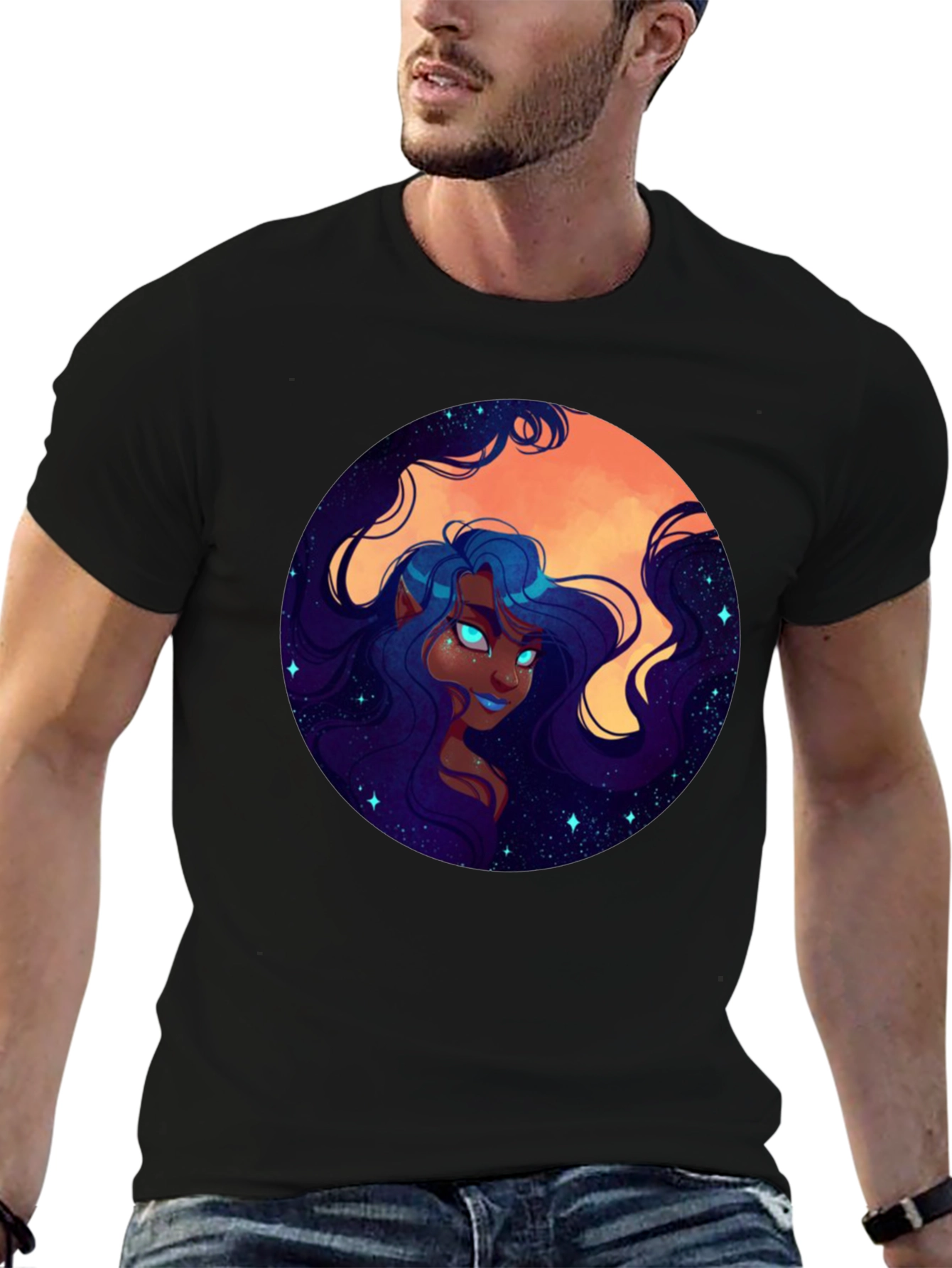 Celestial Elf Graphic T-Shirt