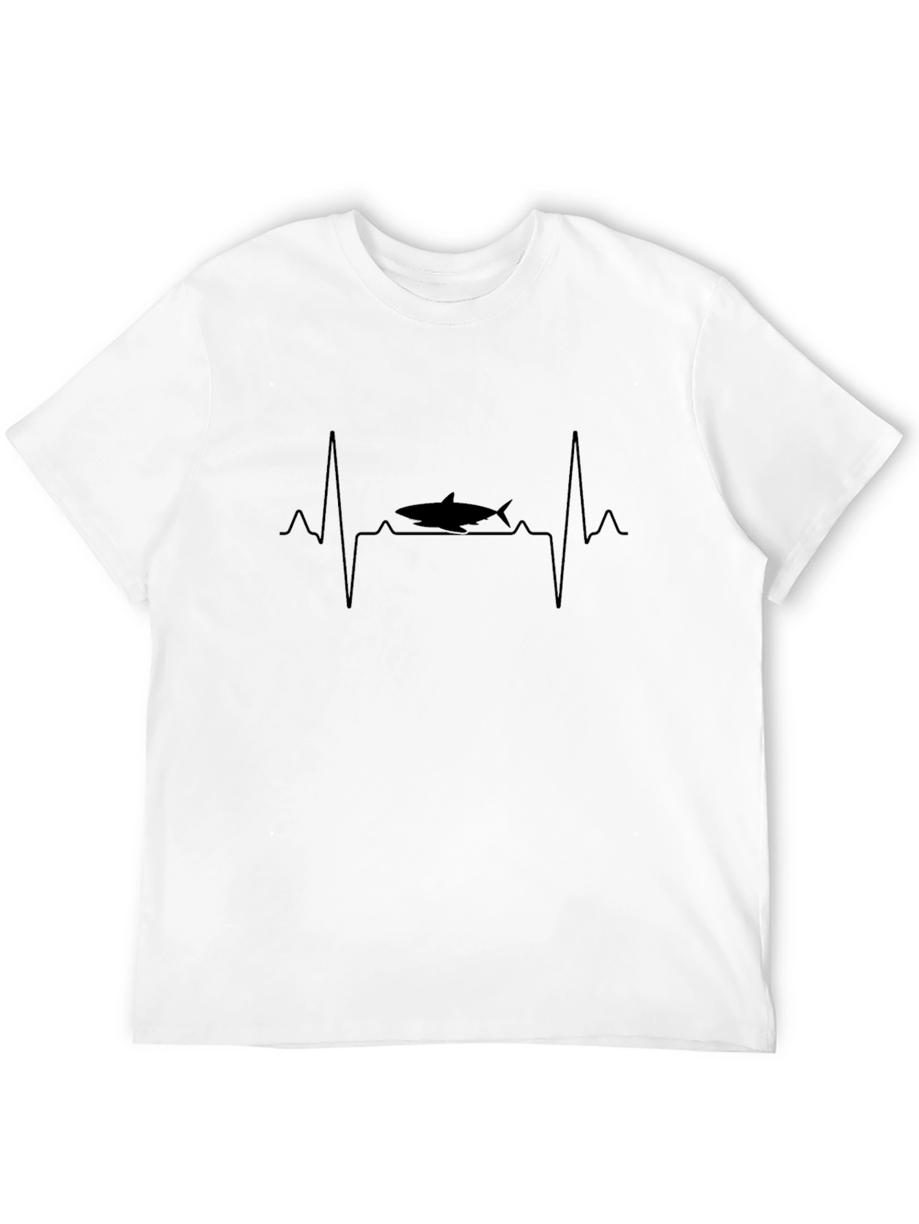 Shark Heartbeat Graphic Tee