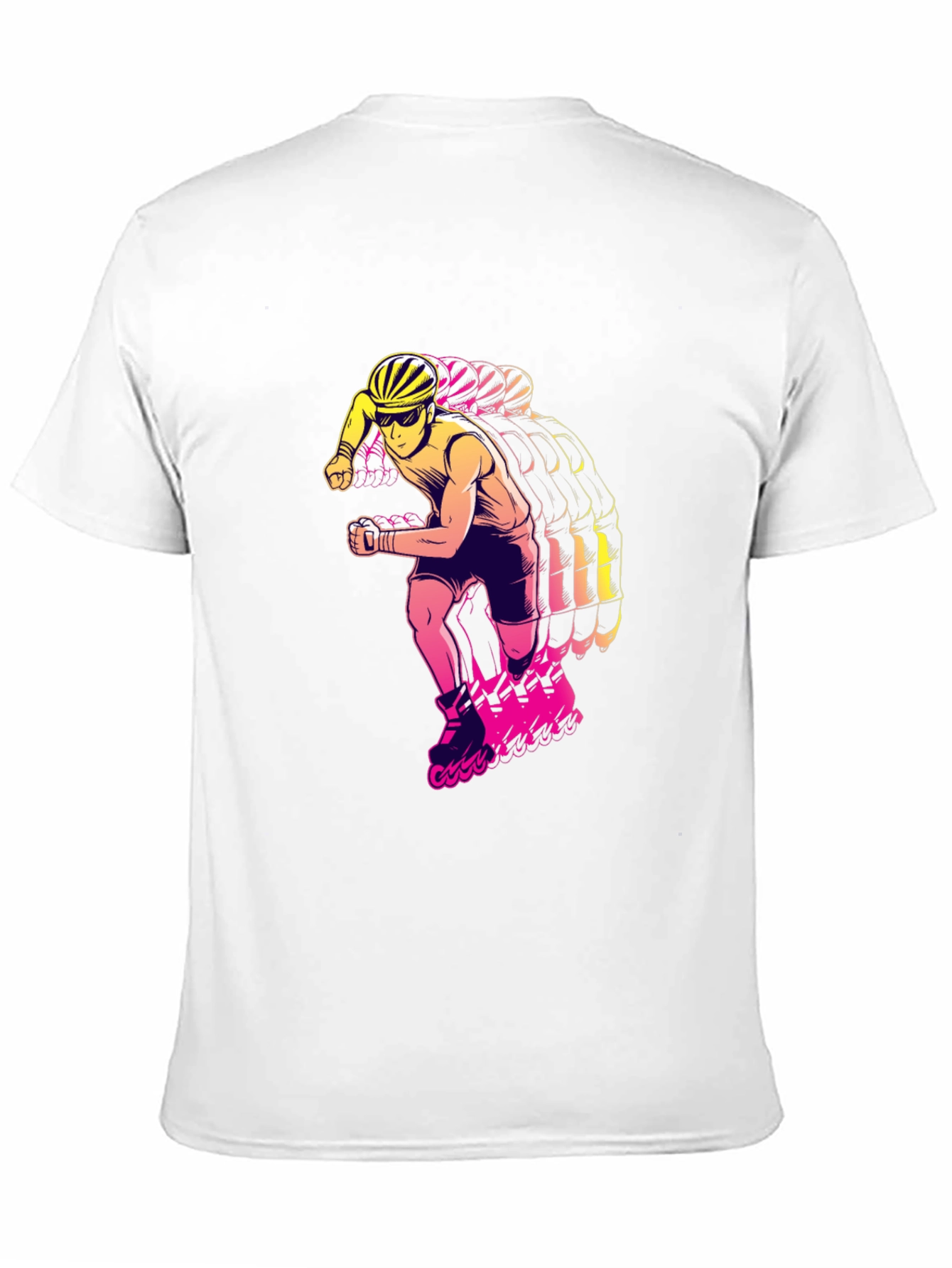 Roller Skate Graphic Tee - Retro Style