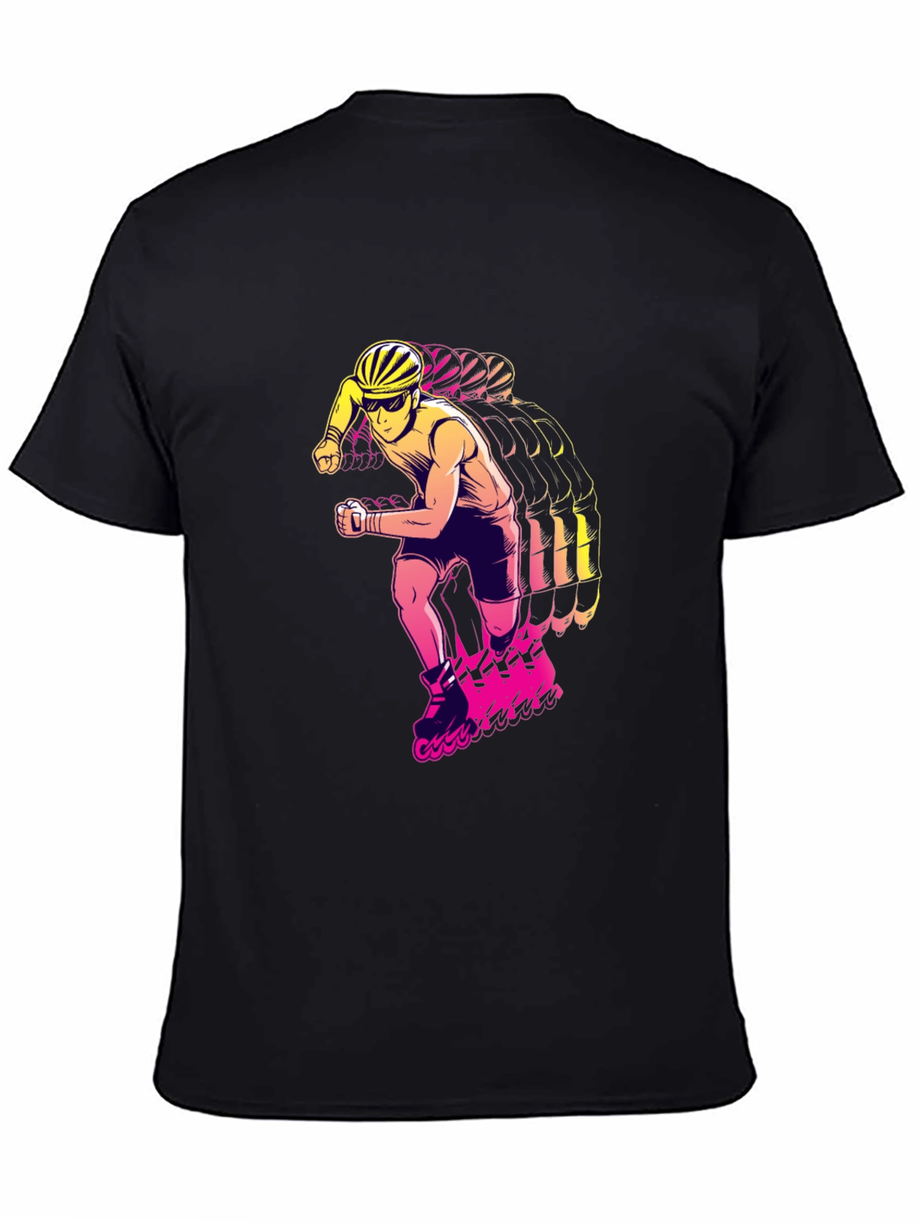 Roller Skate Graphic Tee - Retro Style