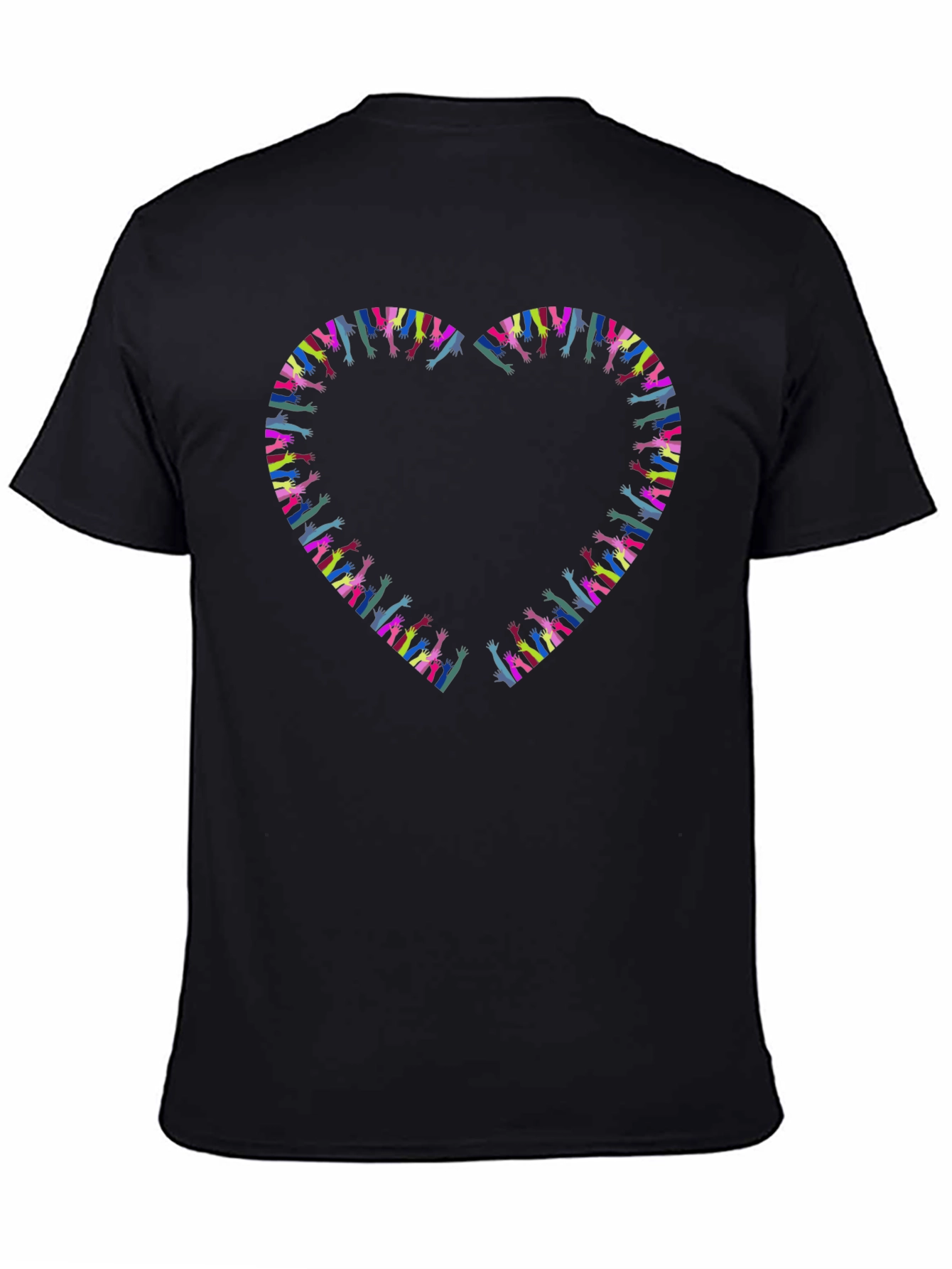 Heart Hands Graphic T-Shirt - Express Your Love