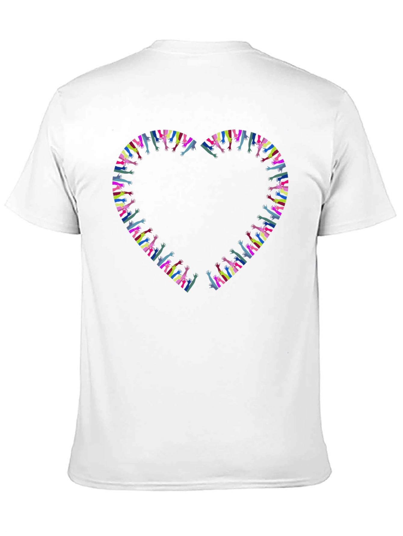Heart Hands Graphic T-Shirt - Express Your Love