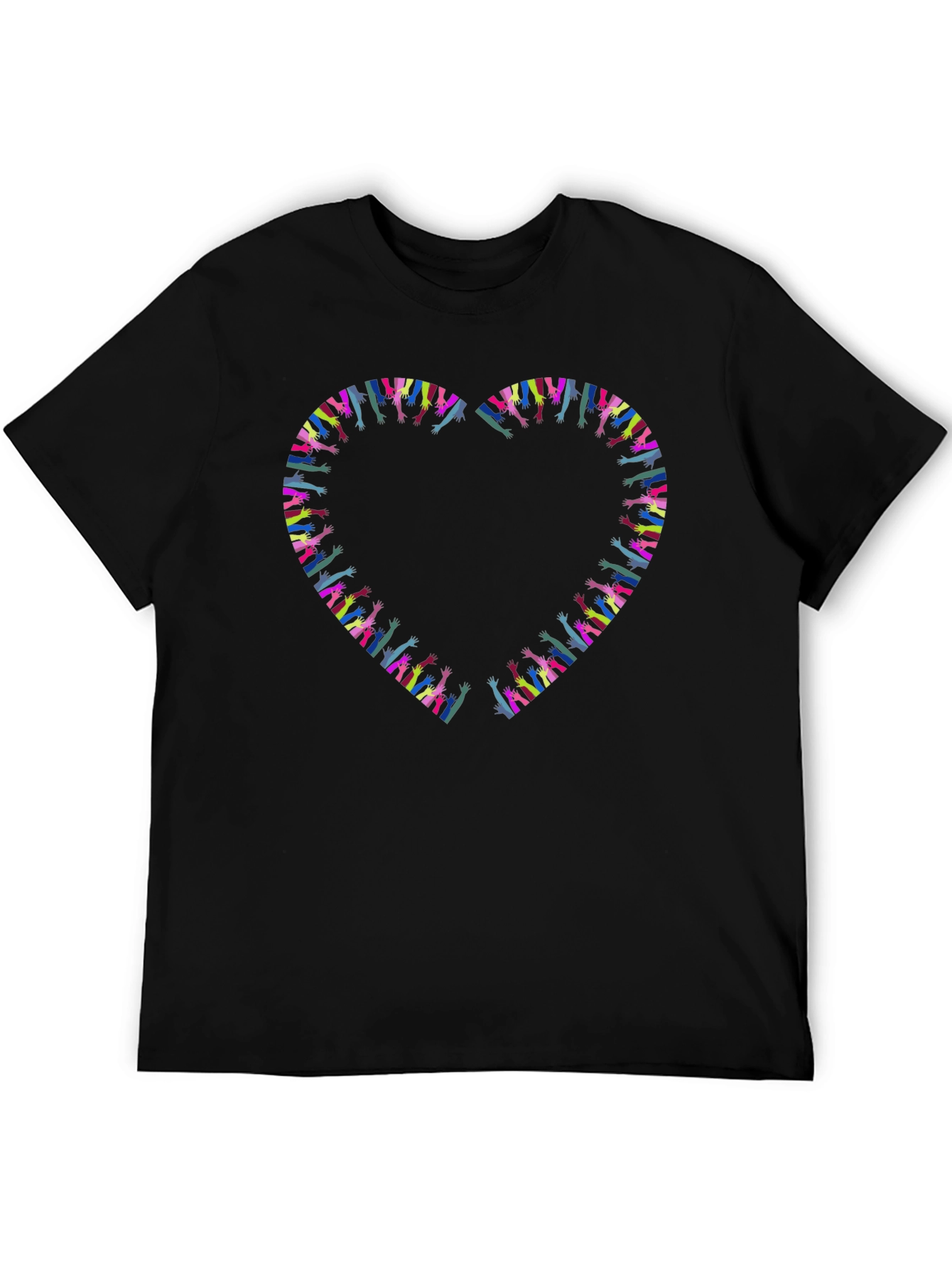 Heart Hands Graphic T-Shirt - Express Your Love
