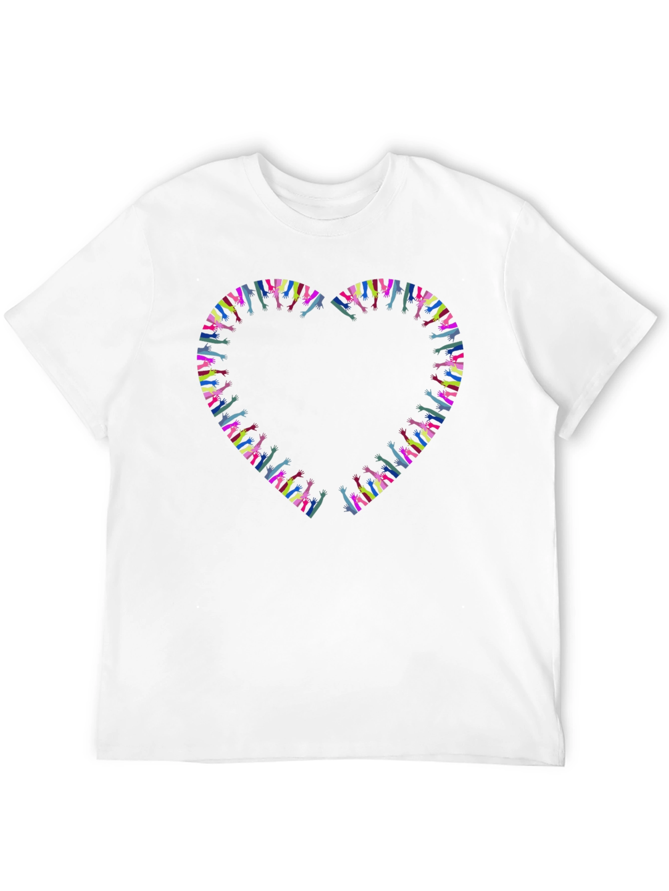 Heart Hands Graphic T-Shirt - Express Your Love
