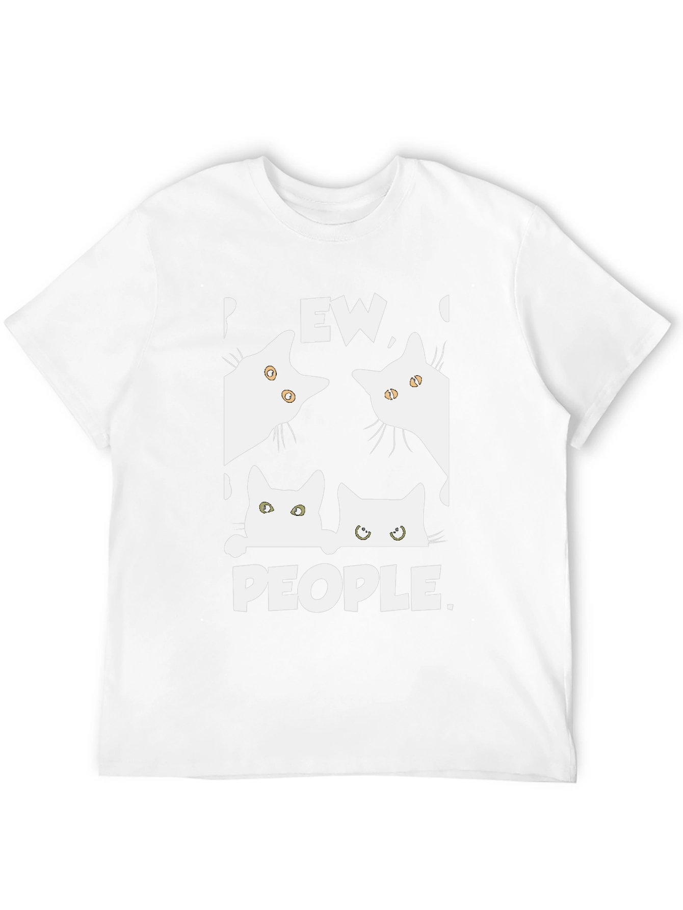 Ew People Cat Graphic T-Shirt