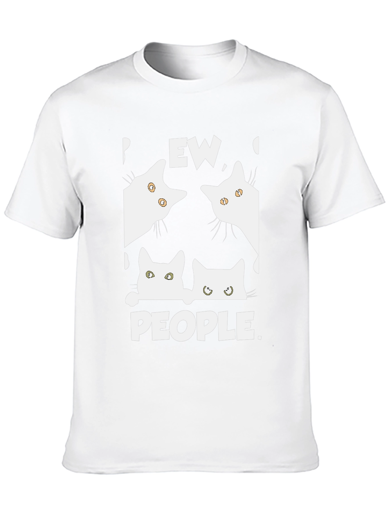 Ew People Cat Graphic T-Shirt
