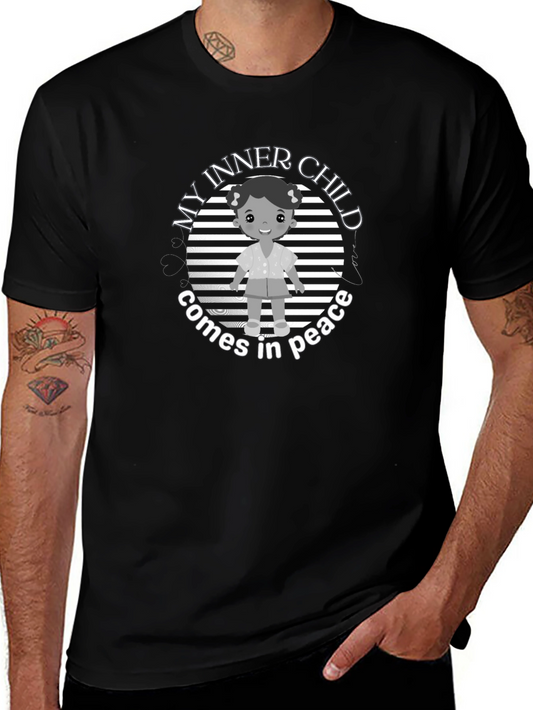 My Inner Child Comes in Peace Graphic Tee