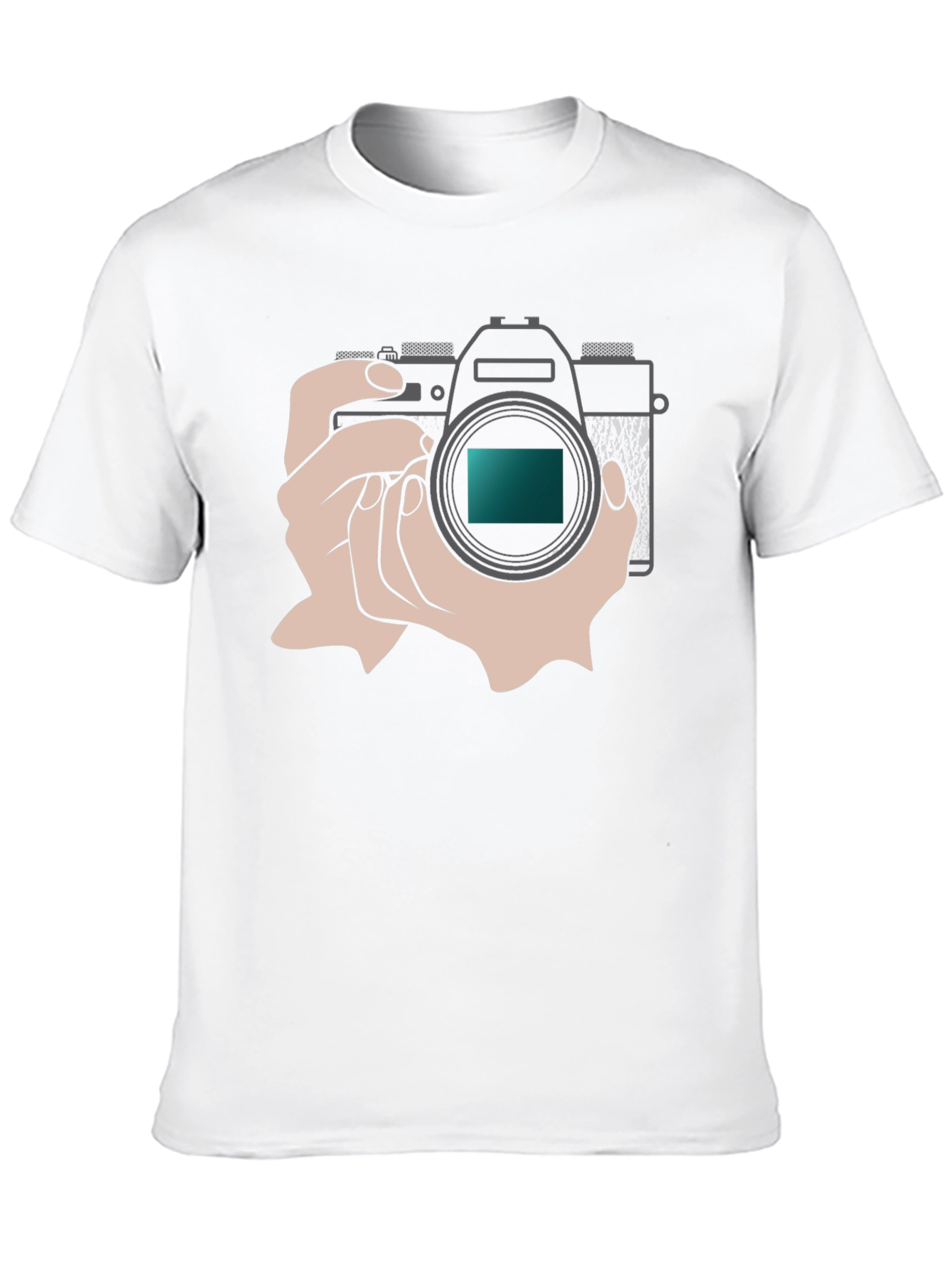 Camera Graphic T-Shirt - Photography Enthusiast Apparel