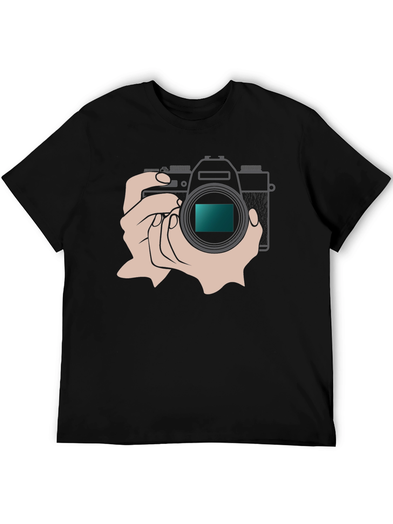 Camera Graphic T-Shirt - Photography Enthusiast Apparel