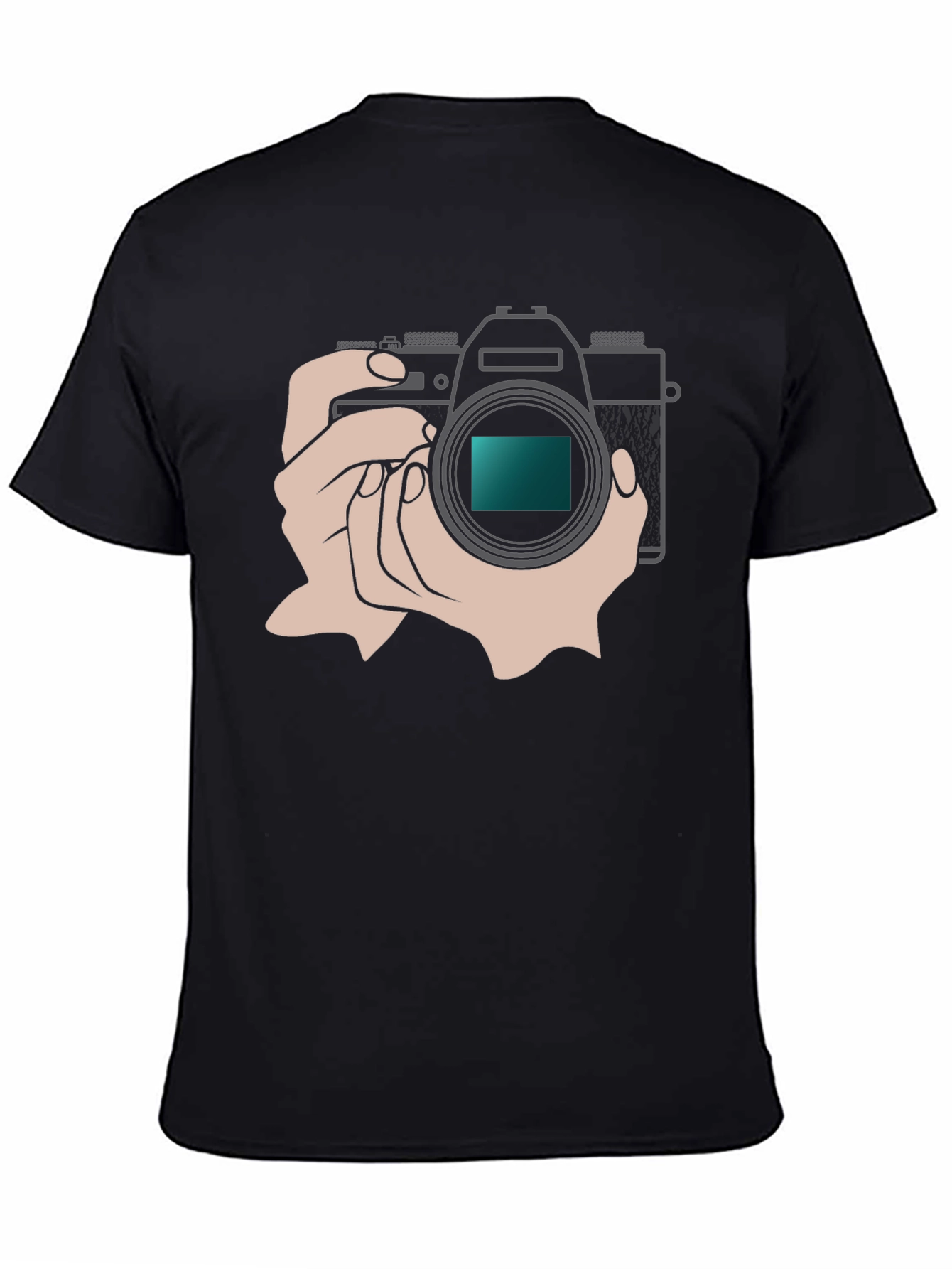 Camera Graphic T-Shirt - Photography Enthusiast Apparel