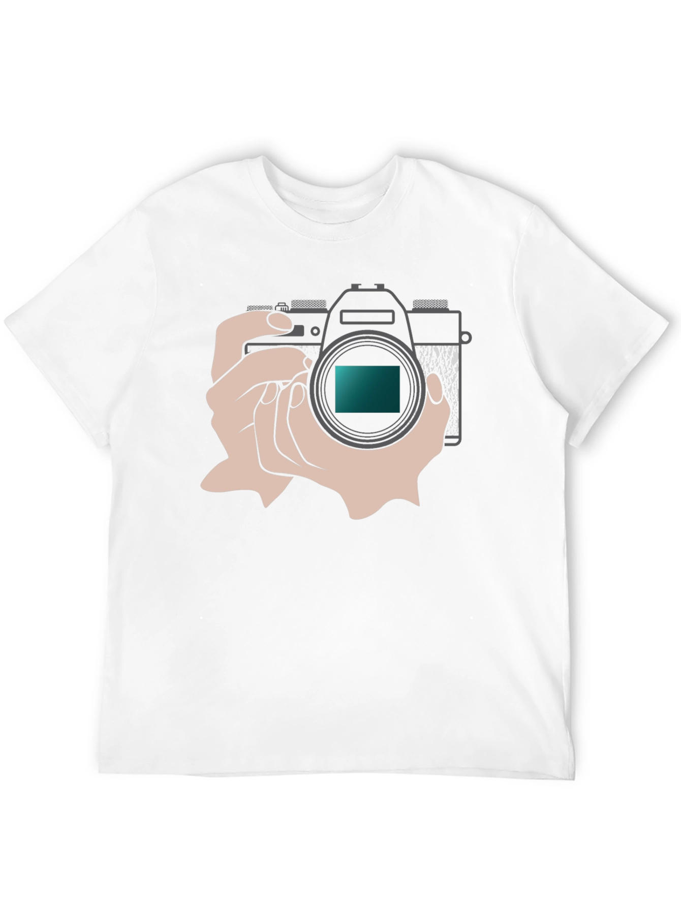 Camera Graphic T-Shirt - Photography Enthusiast Apparel