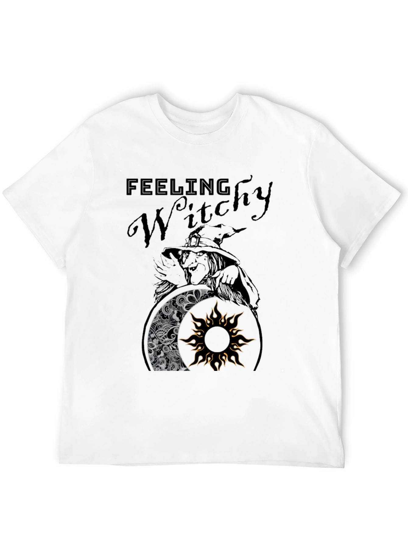 Feeling Witchy Black T-Shirt