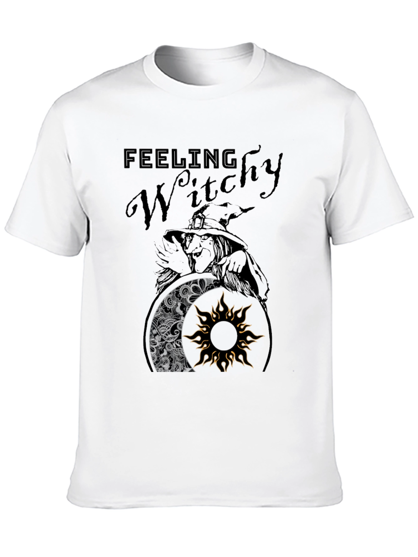 Feeling Witchy Black T-Shirt