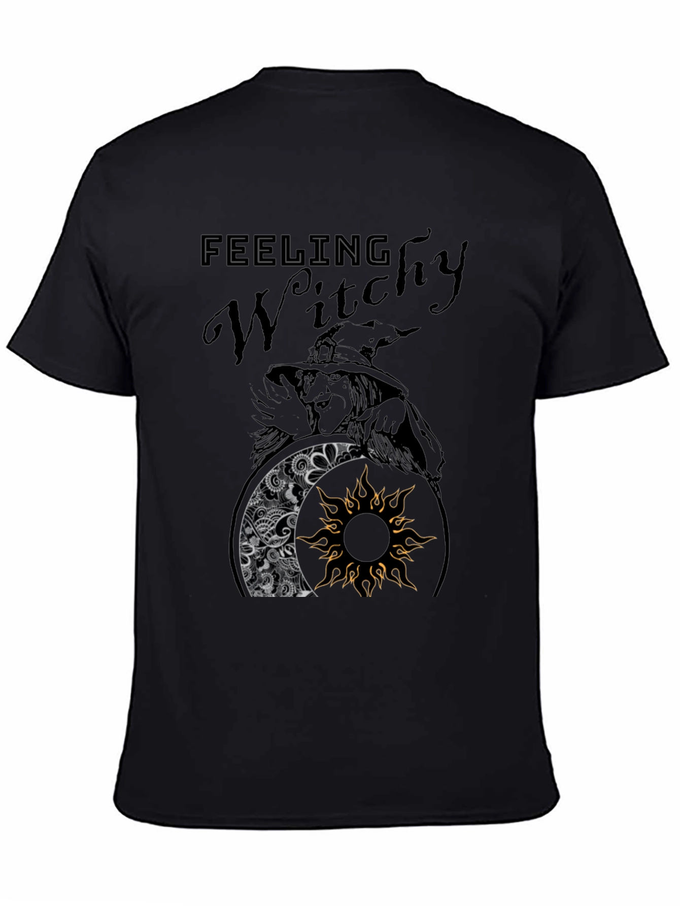 Feeling Witchy Black T-Shirt