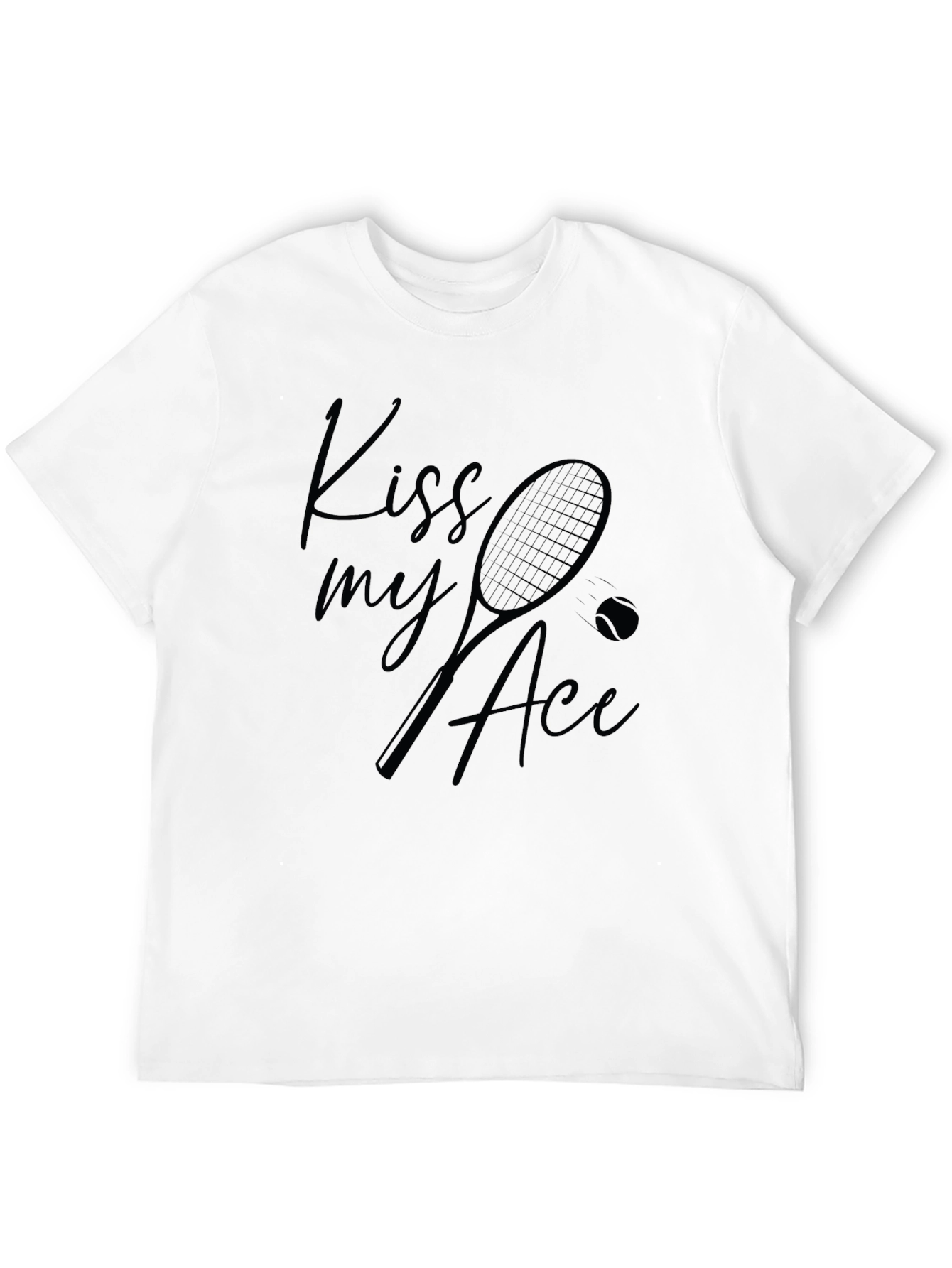 Kiss My Ace Tennis Graphic T-Shirt