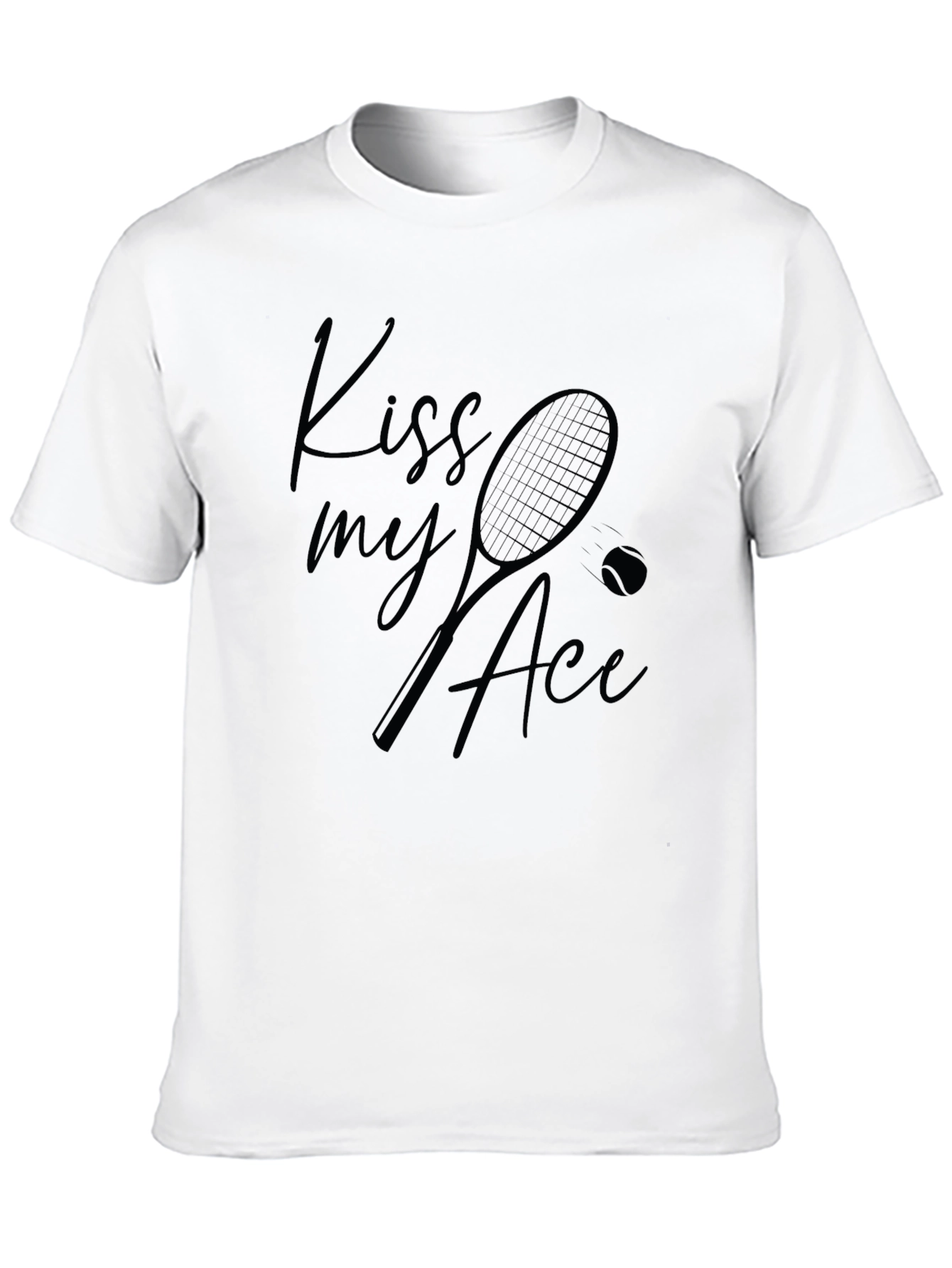 Kiss My Ace Tennis Graphic T-Shirt