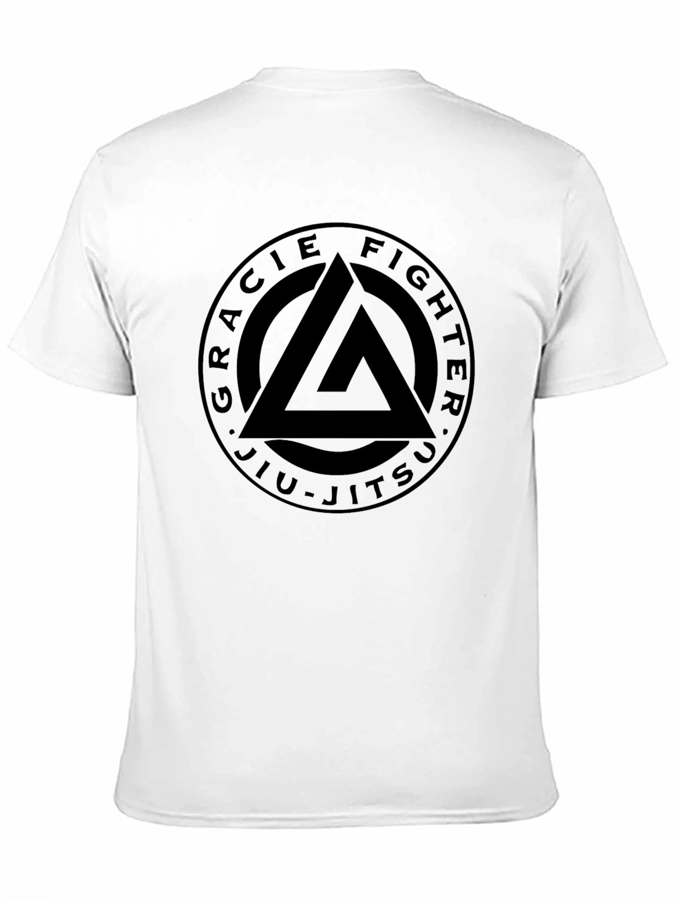 Gracie Jiu-Jitsu Fighter Black T-Shirt