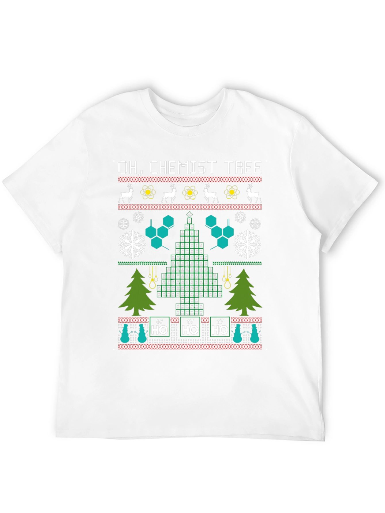 Oh Chemist Tree Holiday T-Shirt