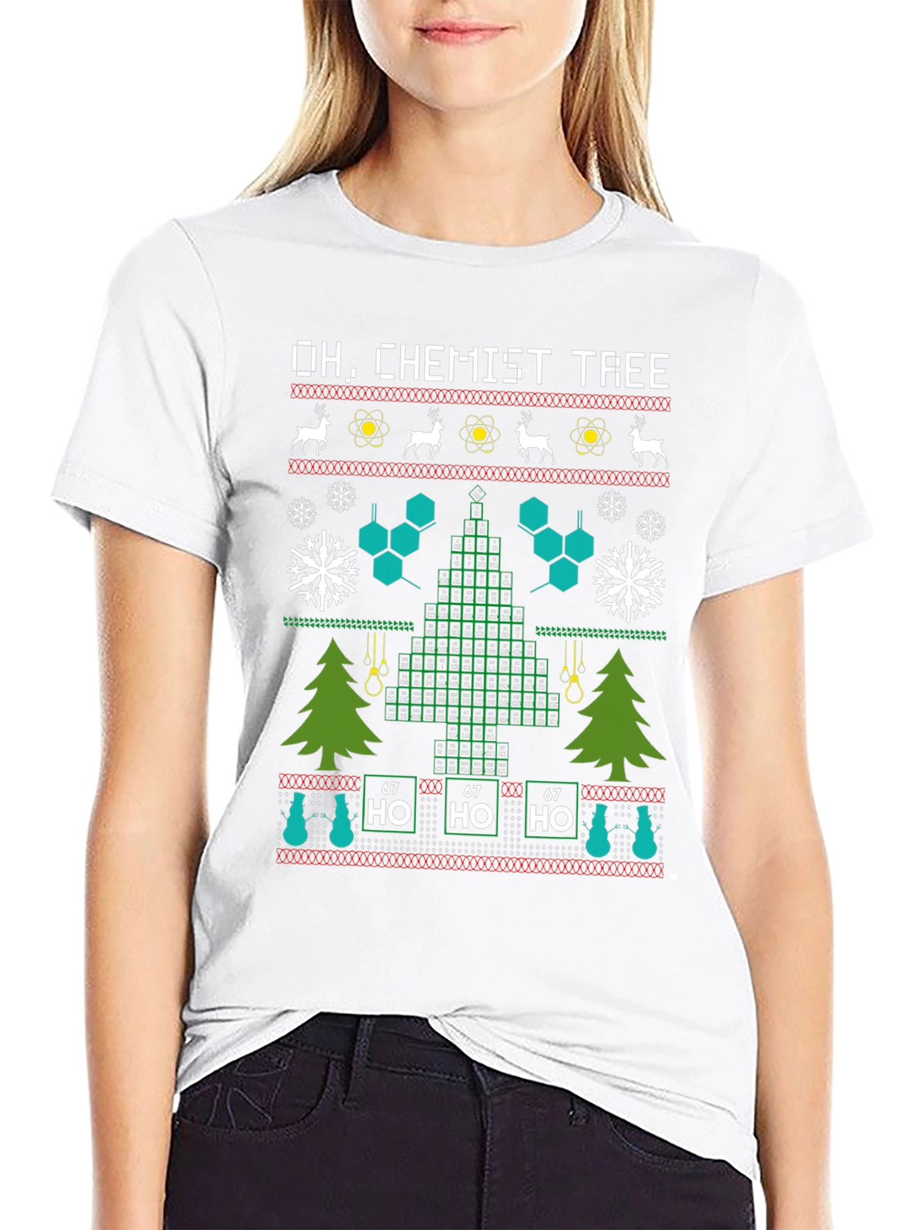 Oh Chemist Tree Holiday T-Shirt